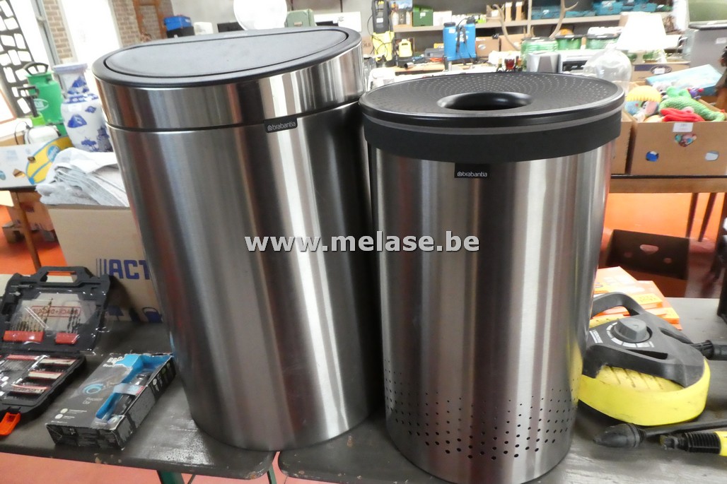 Vuilbak en wasmand "Brabantia"