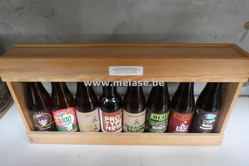 Geschenkverpakking bier "houten kist"