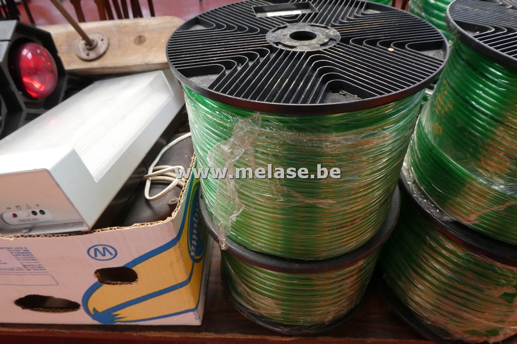 Groene waterdarm op rol 
