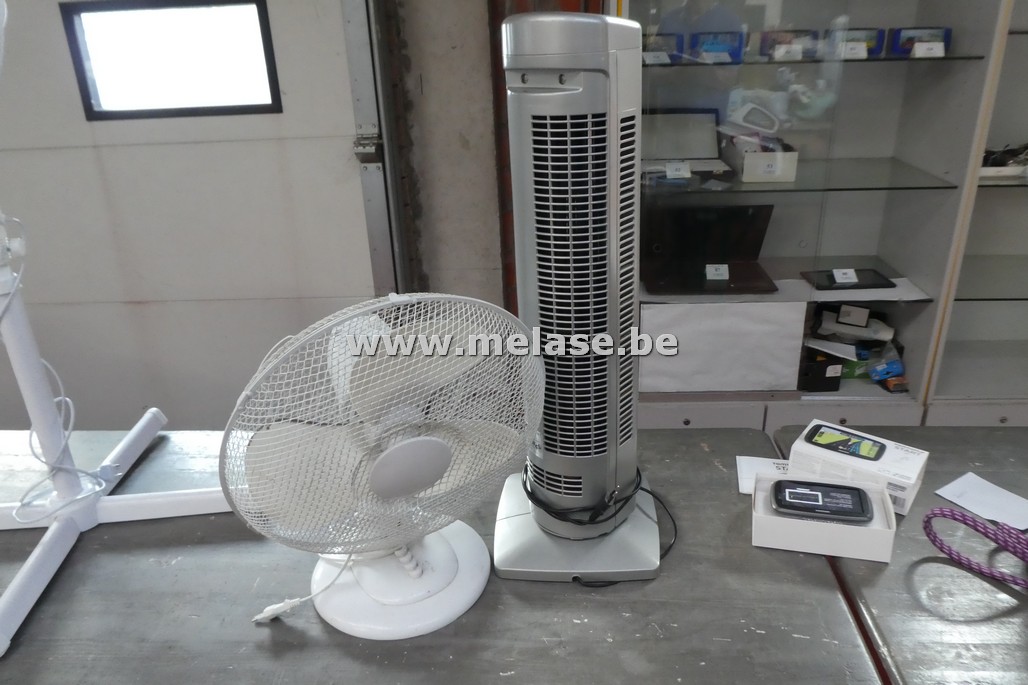 Tafelventilator en kolomventilator