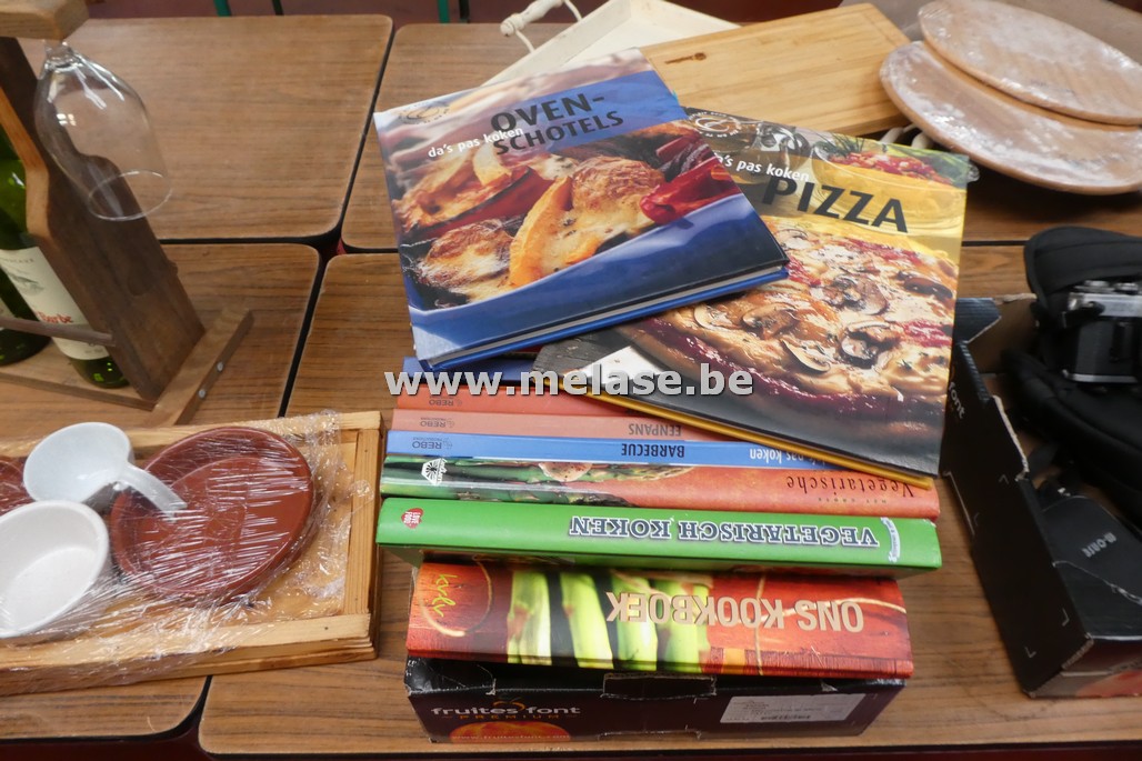 Doos kookboeken