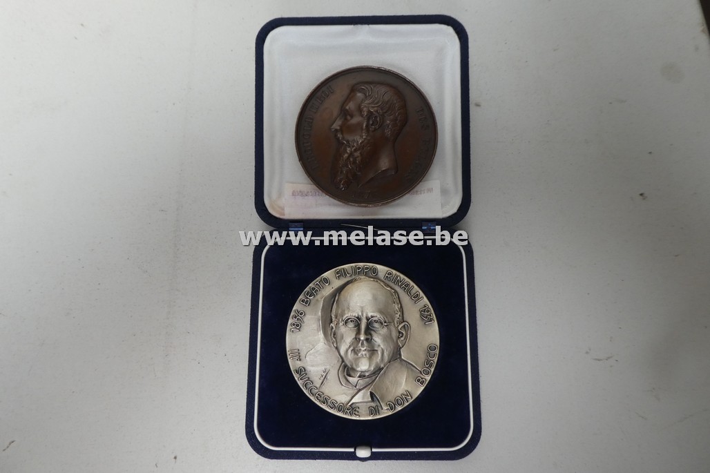 Munt "brons - Leopold II"