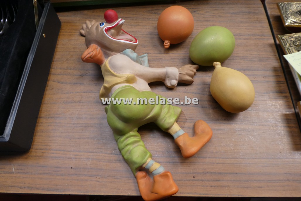Clown met ballonnen