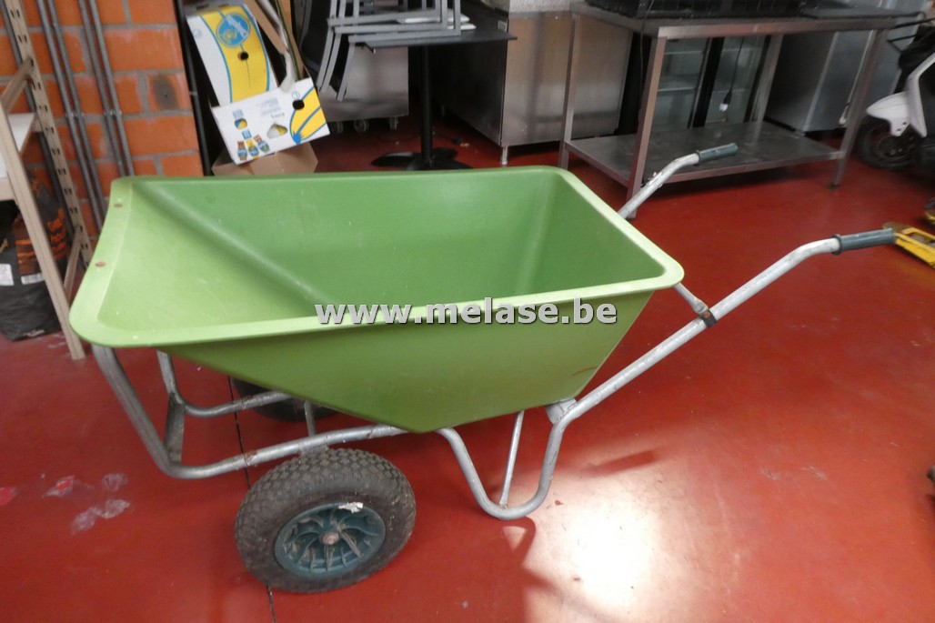 Kruiwagen "dubbel wiel"