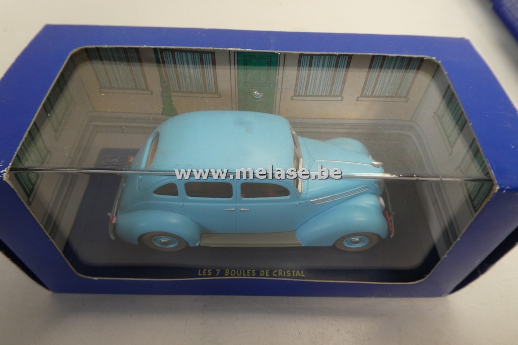 Miniatuur auto uit Kuifje strip "Ford V8 - 1937"