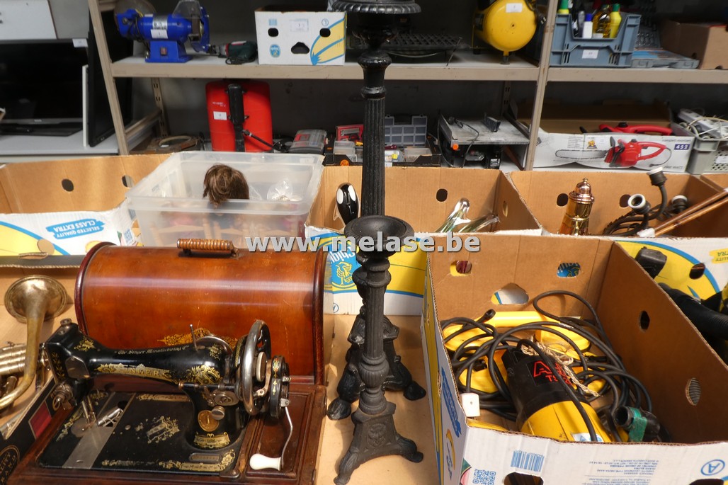 Metalen kandelaars
