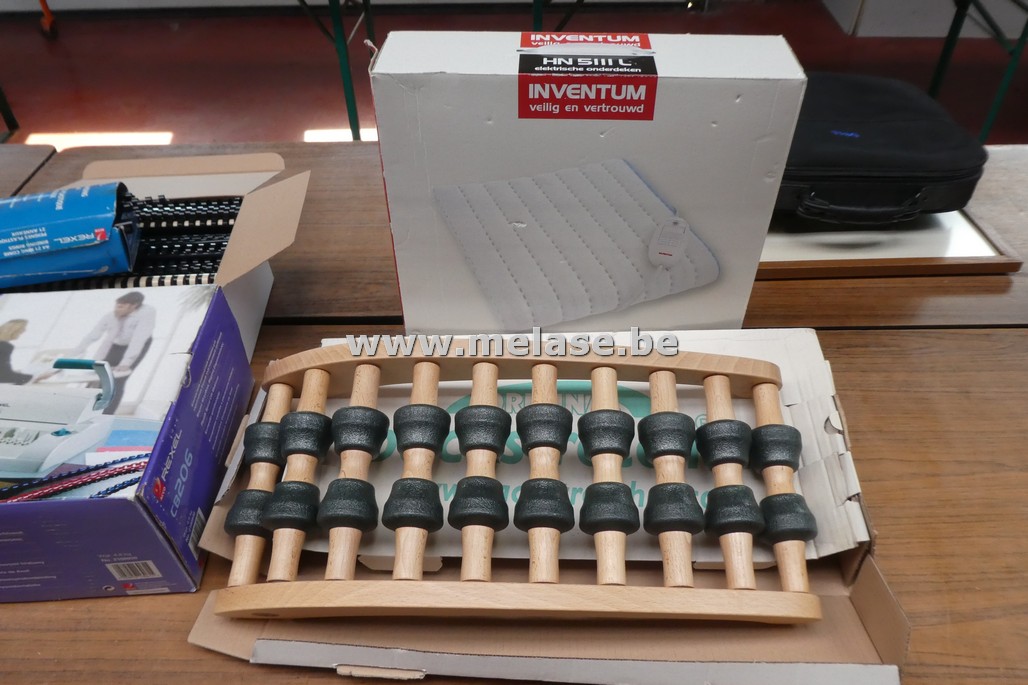 Rugstretcher + elec. onderdeken