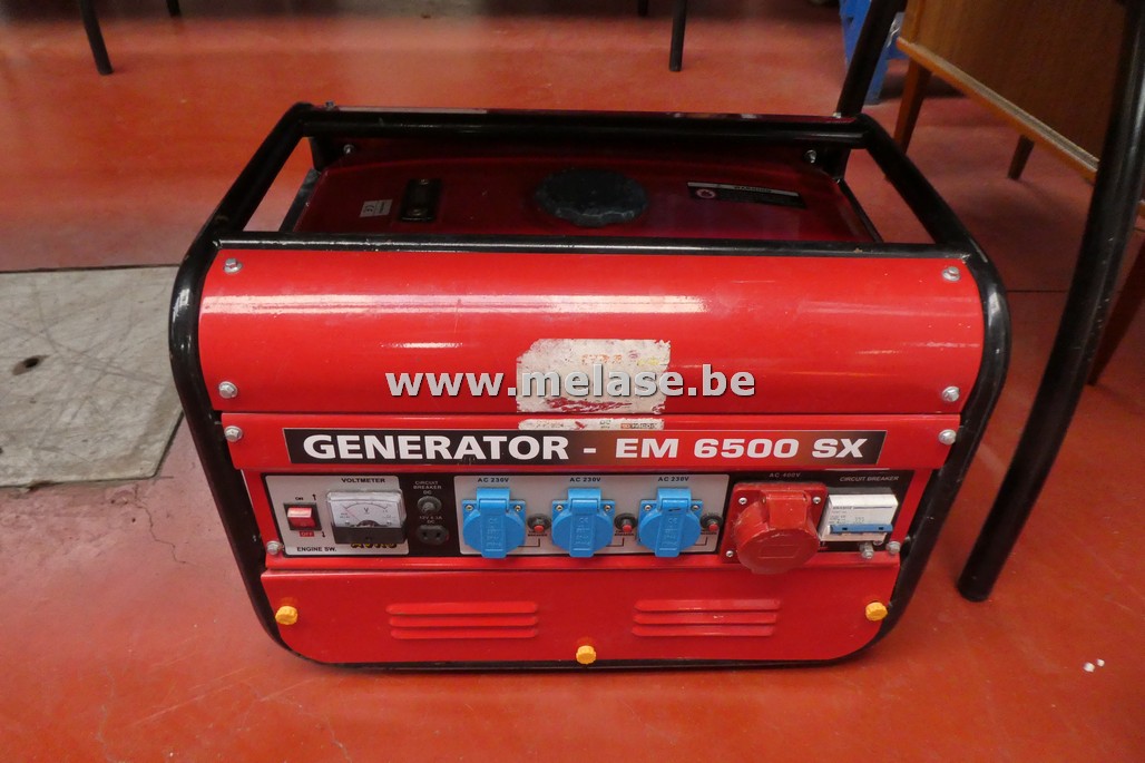 Stroomgroep "EM 6500 SX"