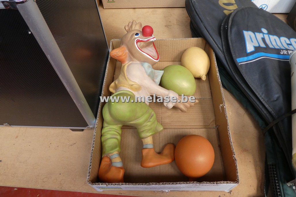 Wanddecoratie "Clown met ballonnen" 