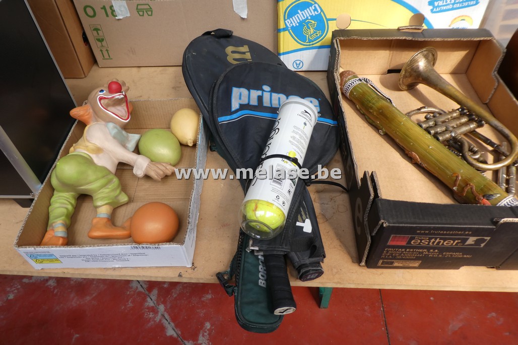 Tennisraketten en -ballen