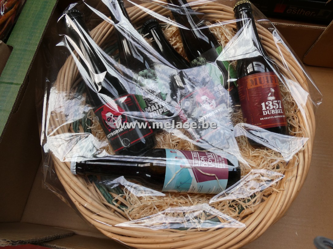 Geschenkmand  "bier"