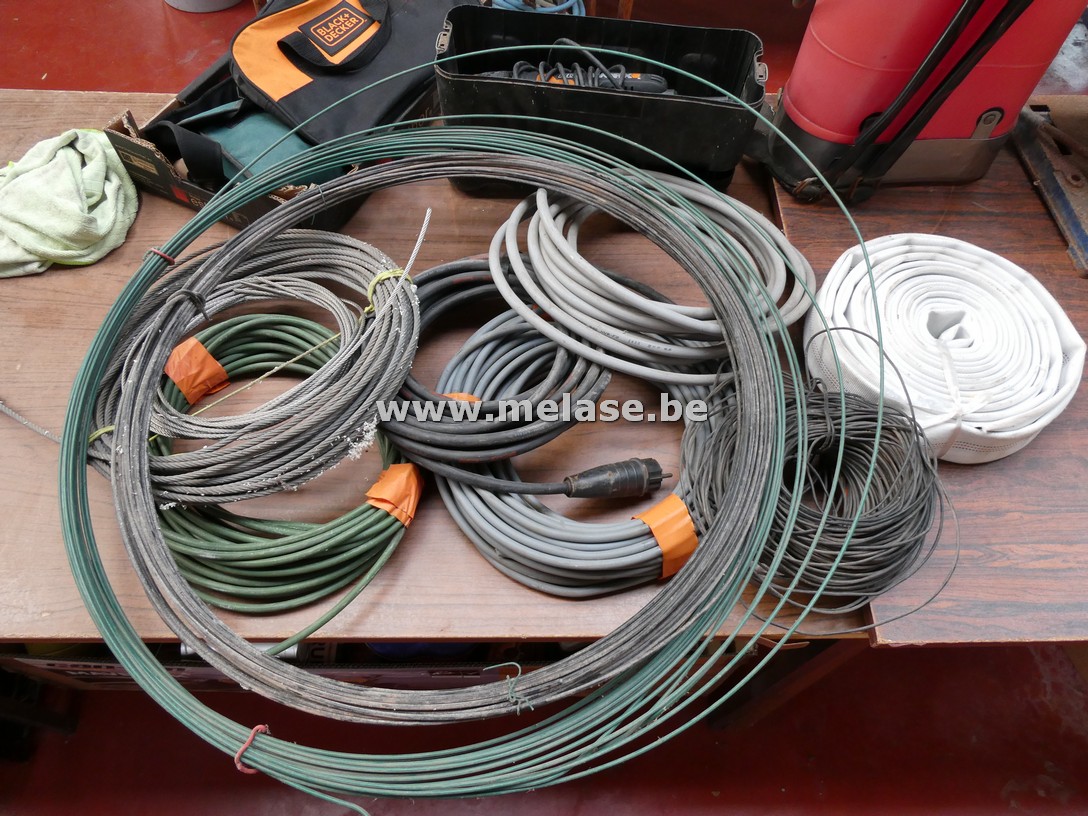 Diverse kabels - draad en slangen