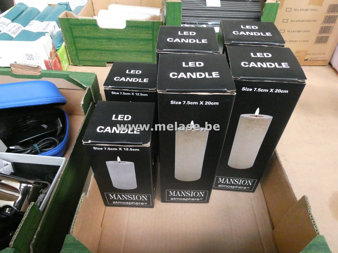 LEDkaarsen "Mansion"