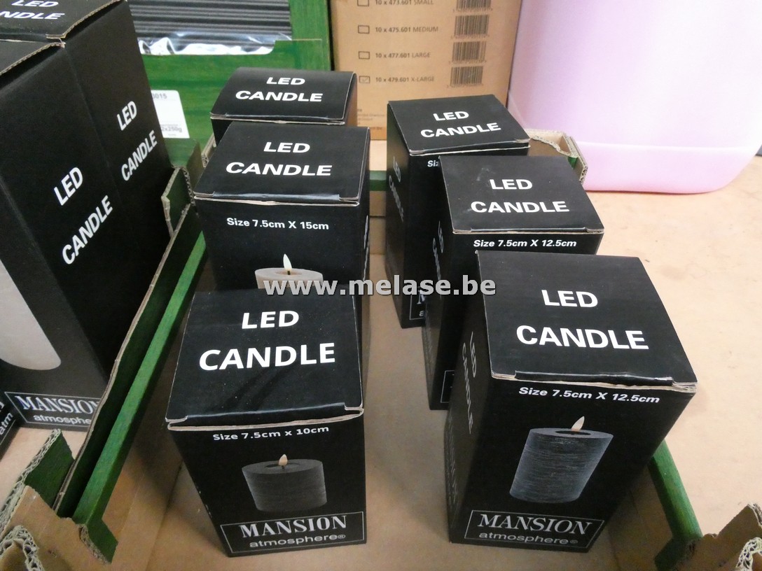 LEDkaarsen "Mansion"
