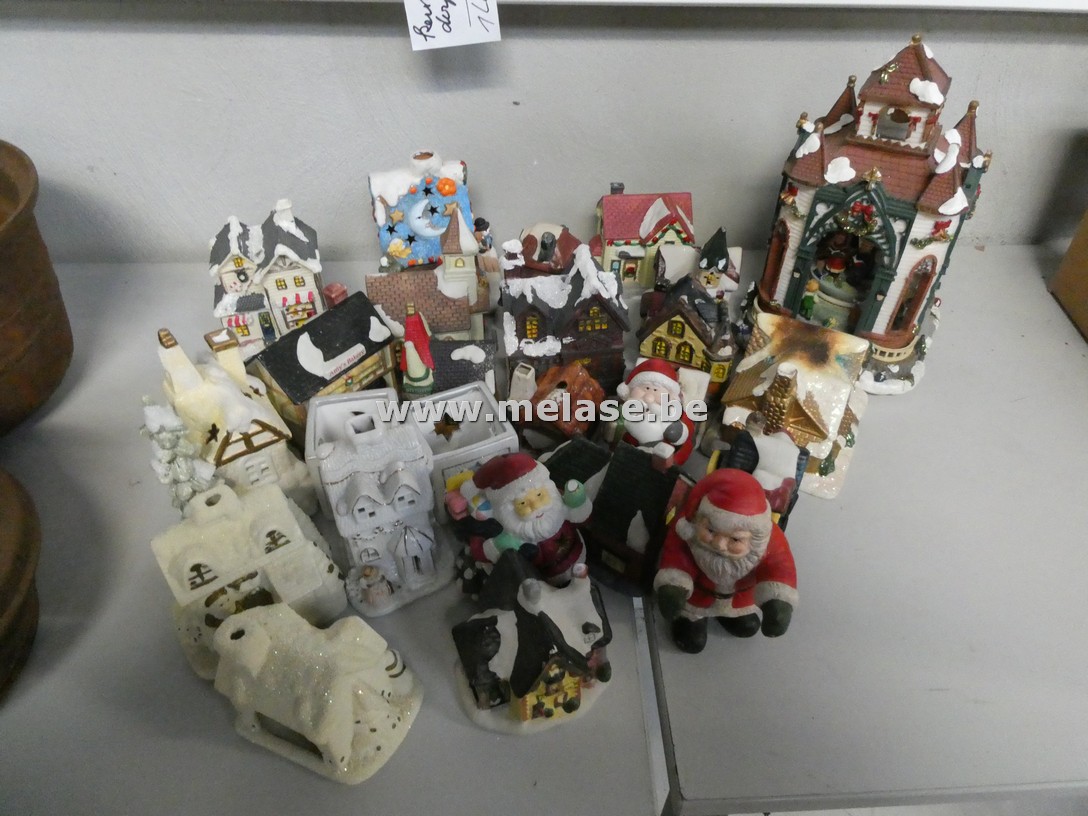 Kerstdecoratie "kerstdorpfiguren"