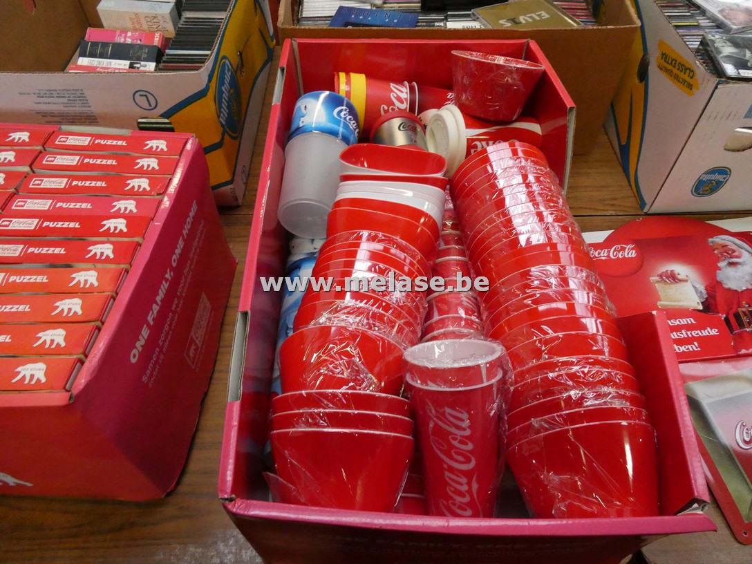 Coca-cola varia "bekers en kommetjes"