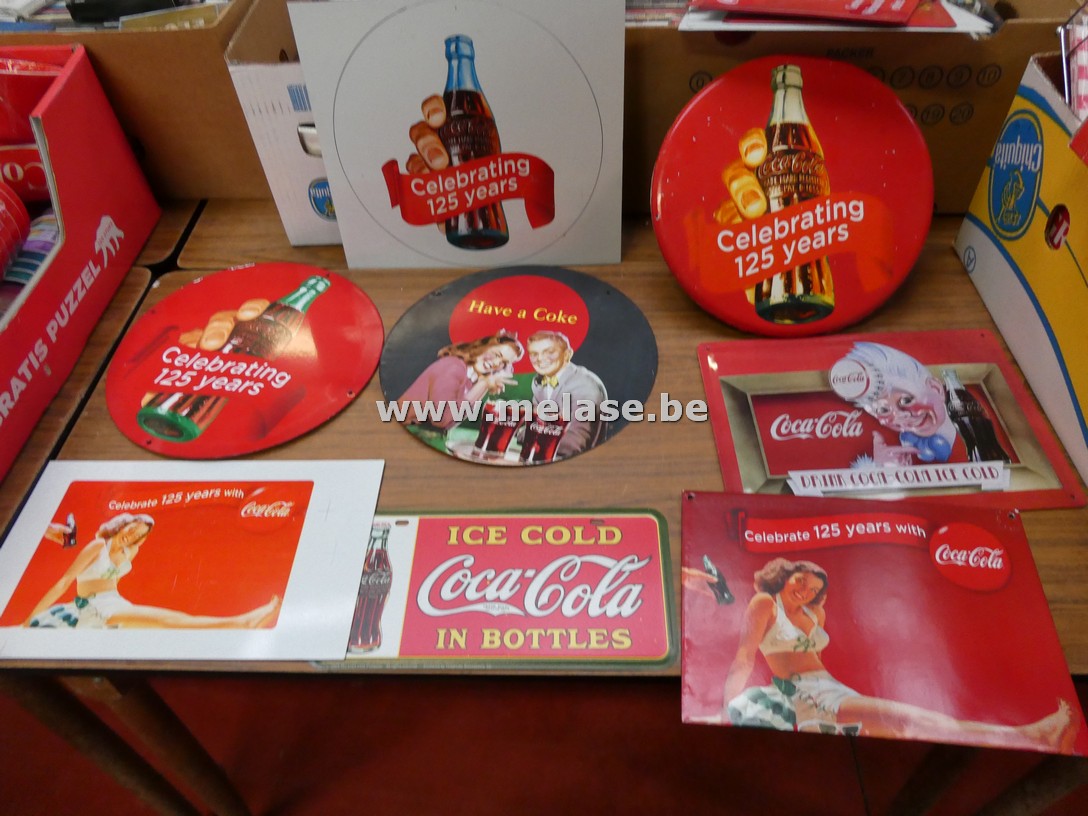 Coca-cola varia "wanddecoratie"
