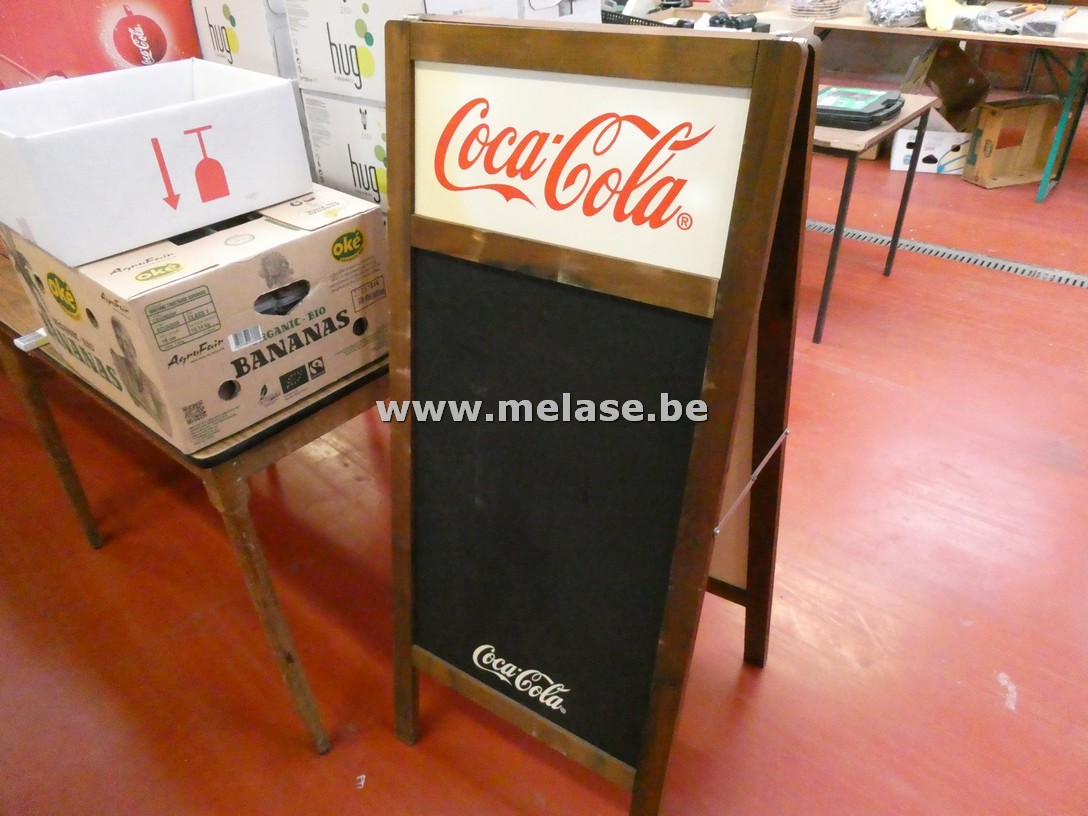 Coca-cola varia "stoepbord"