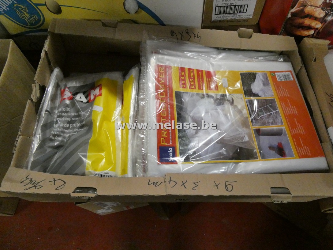 Bescherm/afdekfolie "3x4m"