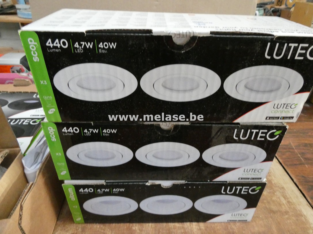 LED plafondspots "Lutec Altum"