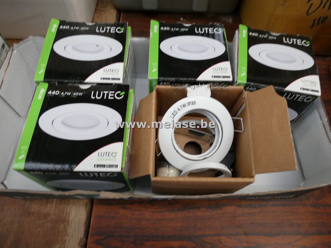 LED plafondspots "Lutec Scop"