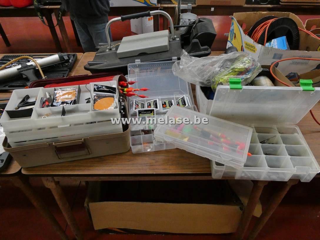 Visgerief "klein materiaal"