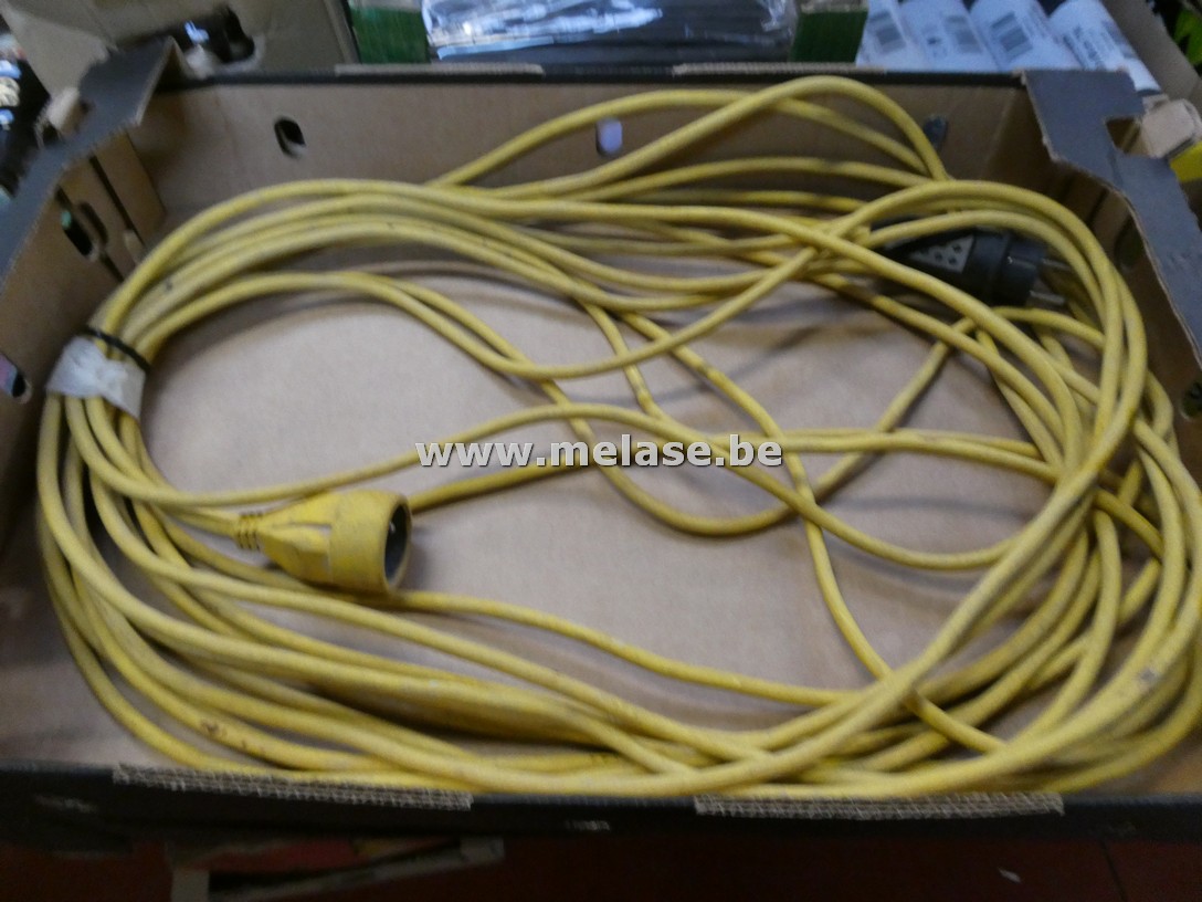 Verlengkabel "geel - 20m"