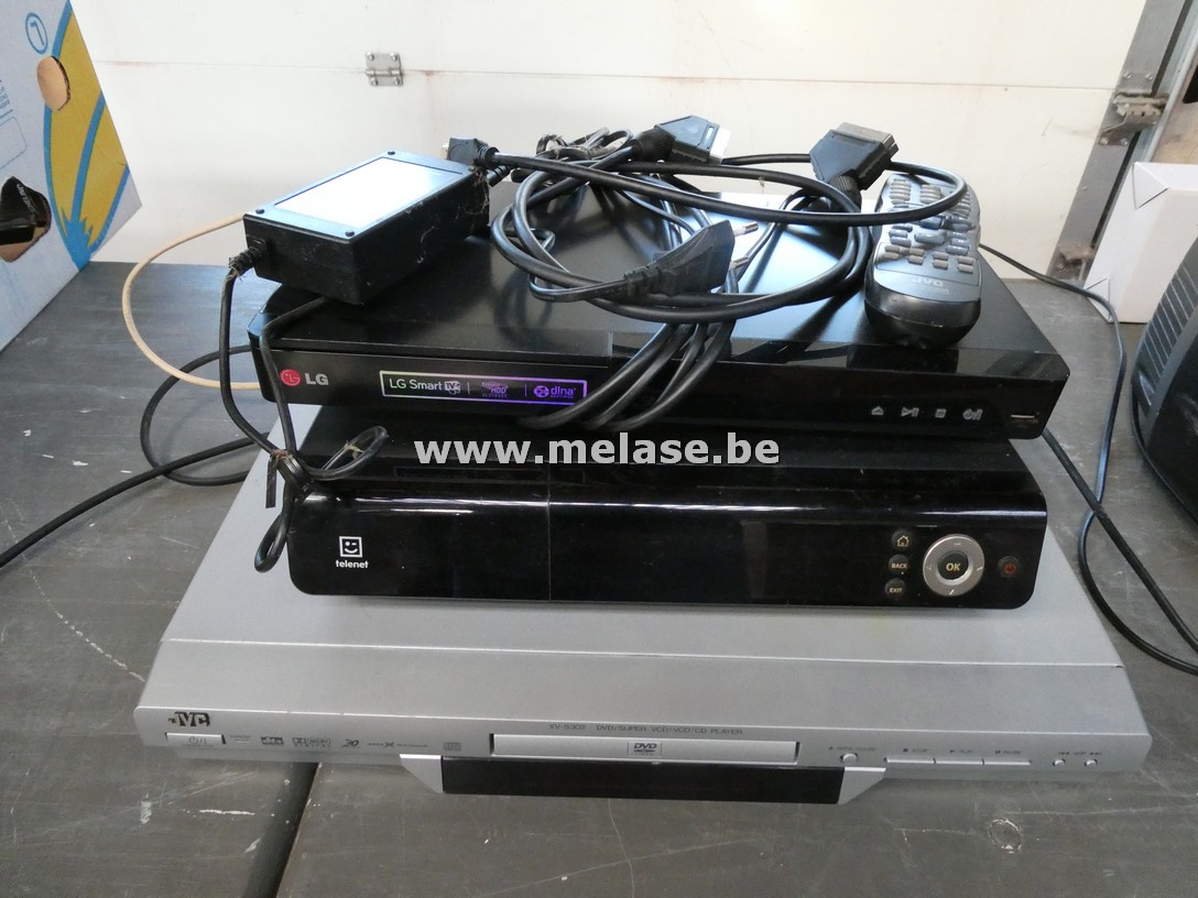 DVD speler "JVC" - SmartTV decoder "LG"