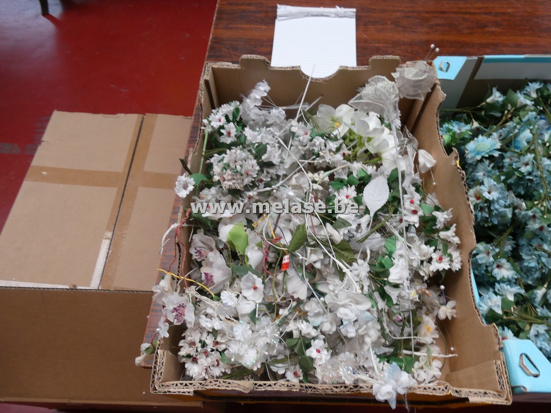 Decoratiebloemen "wit"