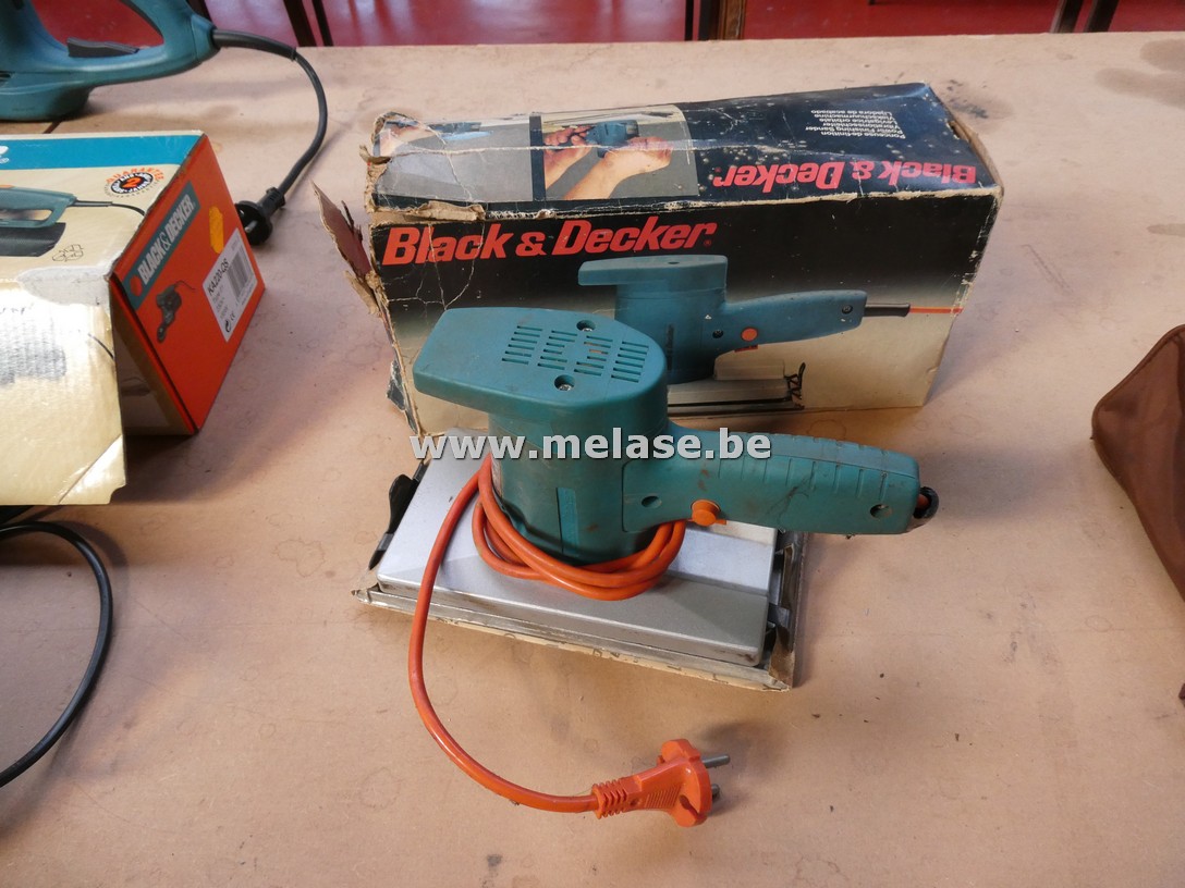 Vlakschuurmachine "Black & Decker"