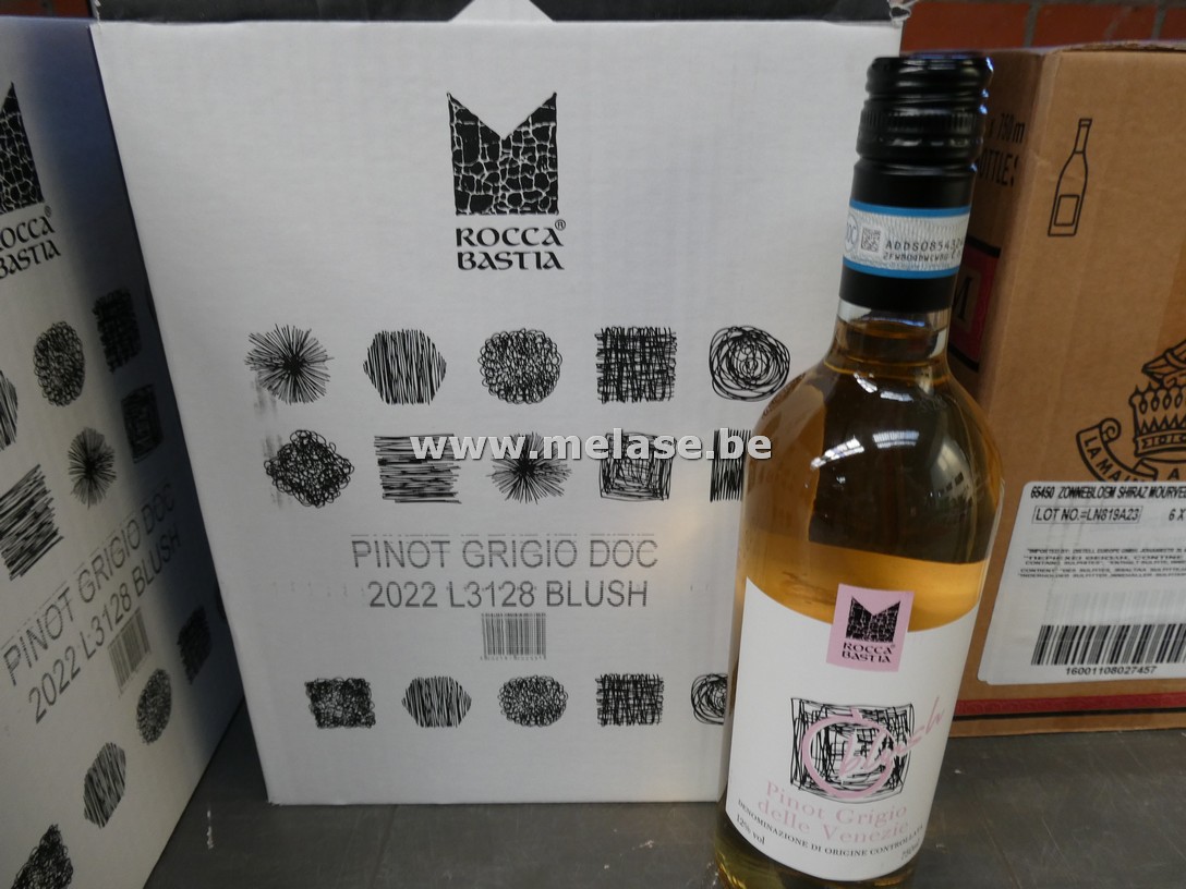 Rosé wijn "Rocca Bastia - pinot grigio blush""
