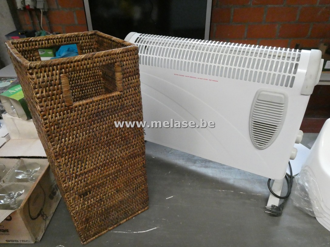 Elektrische bijverwarming "Kalorik" + paraplubak