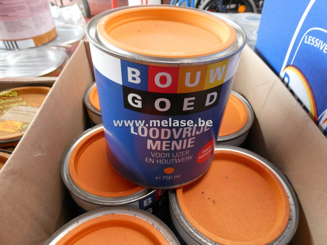 Loodvrije menie voor ijzer en hout "BouwGoed"