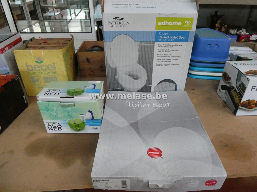Aerosoltoestel + 2 WC-brillen
