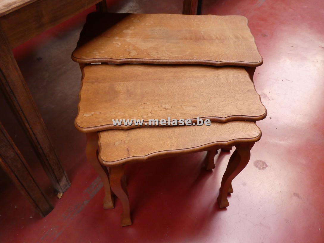 Houten bijzettafels