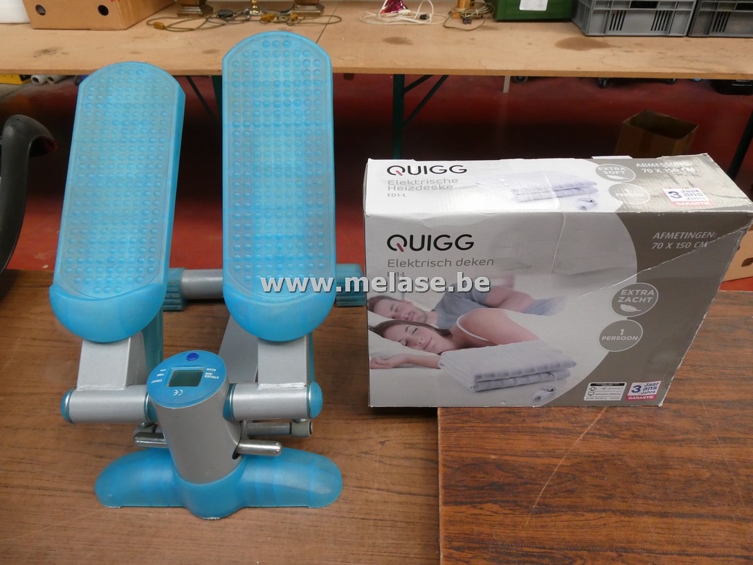 Stepper + elektrisch deken "Quigg"