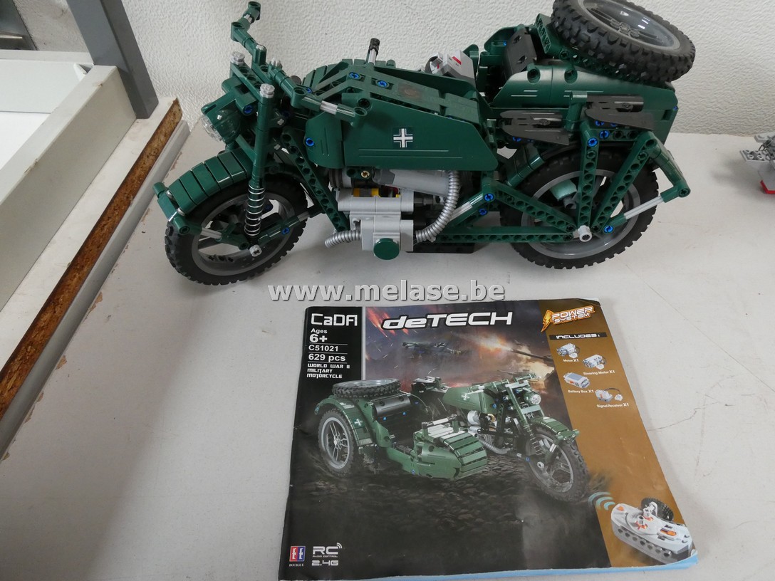 WWII Militaire Motorfiets "CADA deTech"
