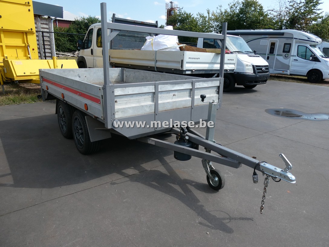 Dubbelas aanhangwagen "Cuypers"