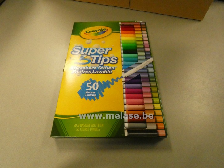 Viltstiften "Crayola supertips - 50-delig"