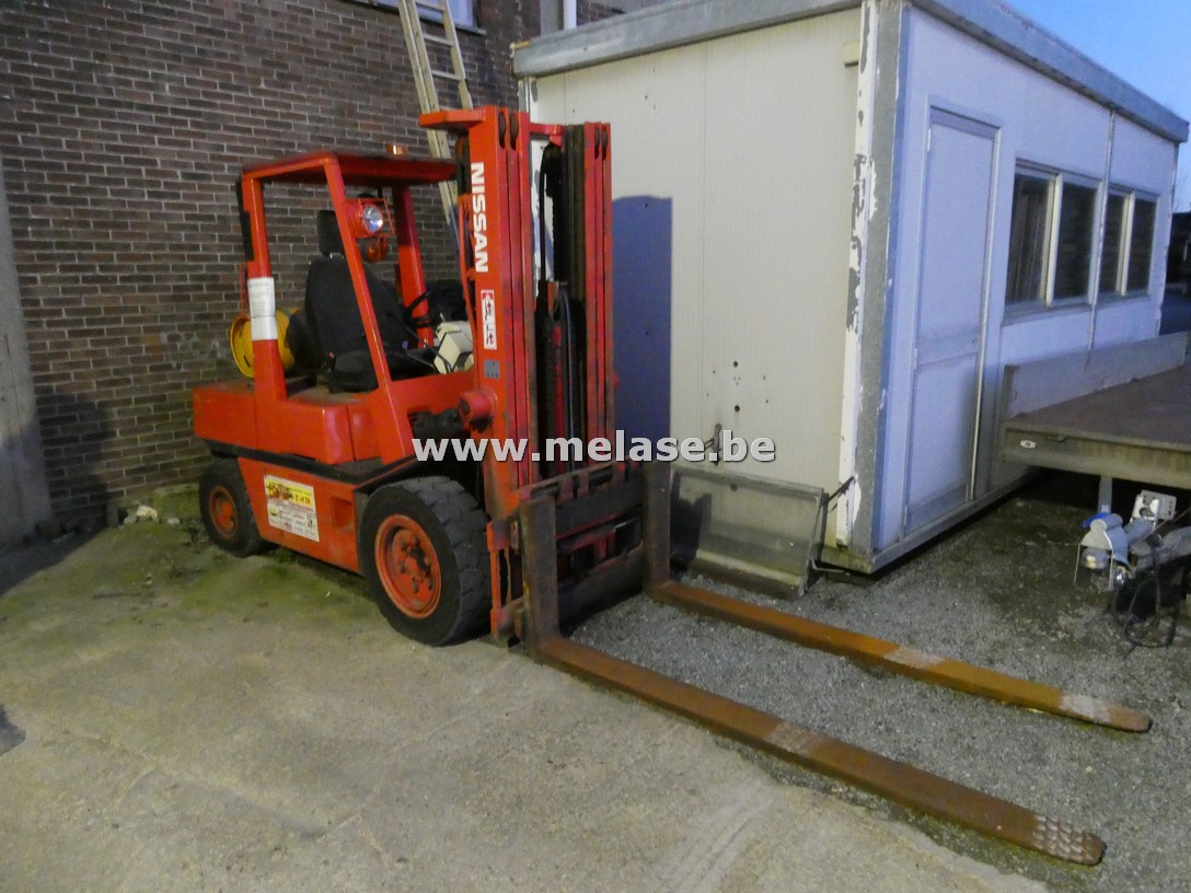 Heftruck "Nissan" op gas