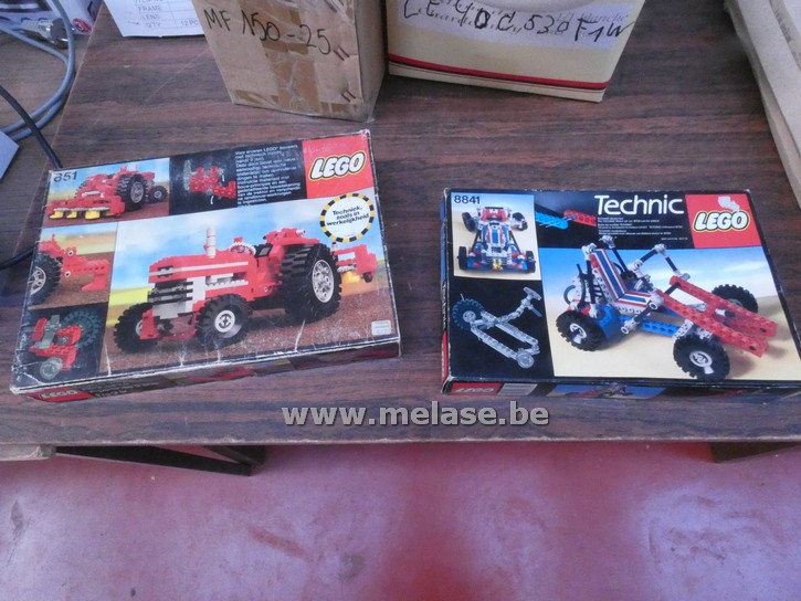 Tractor "LEGO" + jeep "LEGO Technics