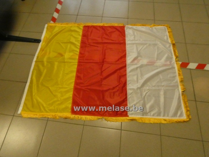 Vlag "provincie Antwerpen met flushkes"