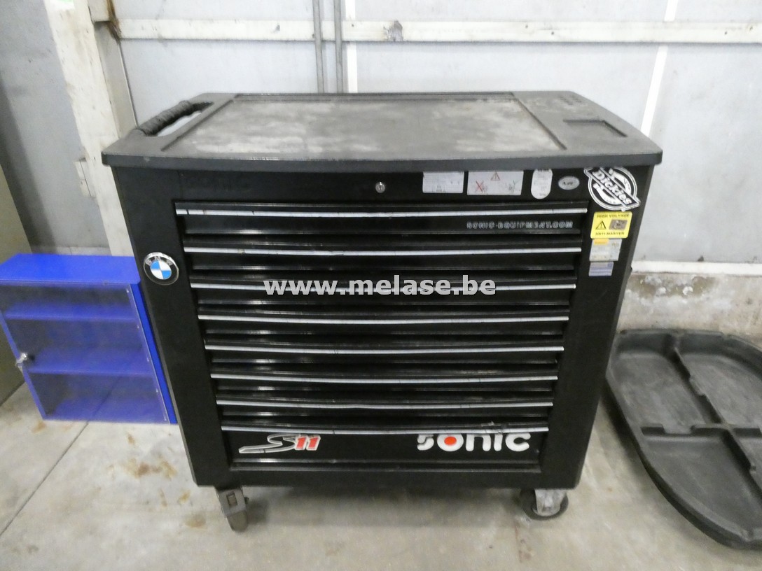 Gereedschapskar "Sonic" + inhoud