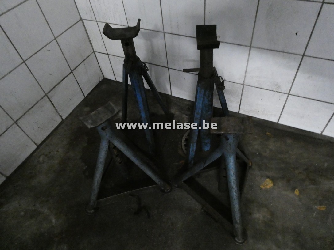 Steunpoten "klein - blauw"