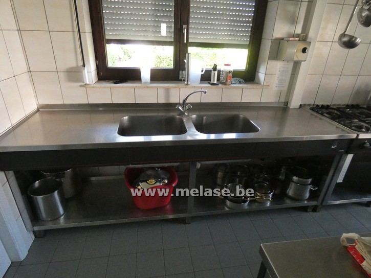 Dubbele afwastafel "Atag" 