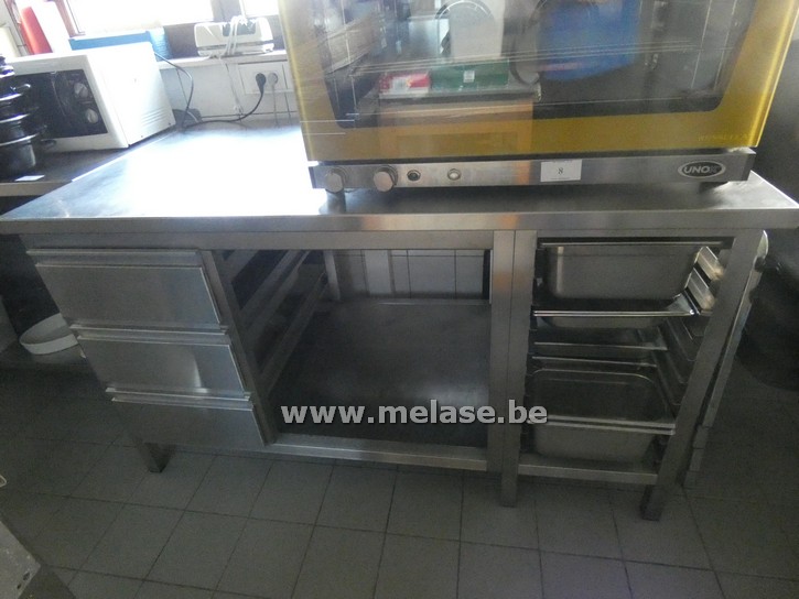 Werktafel "RVS"