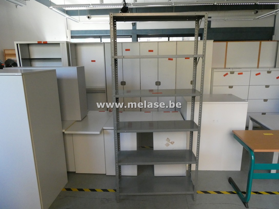 Metalen rek "6 legplanken"