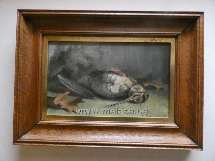 Schilderij "dode watersnip"