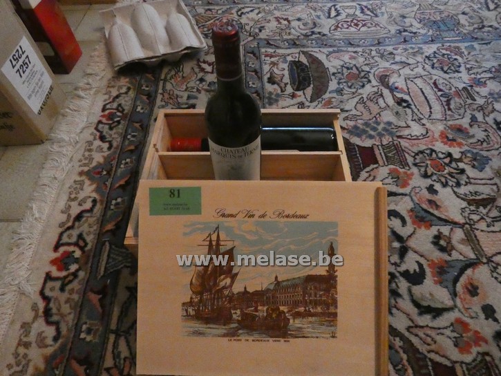 Rode wijn "Chateau Marquis de Terme"