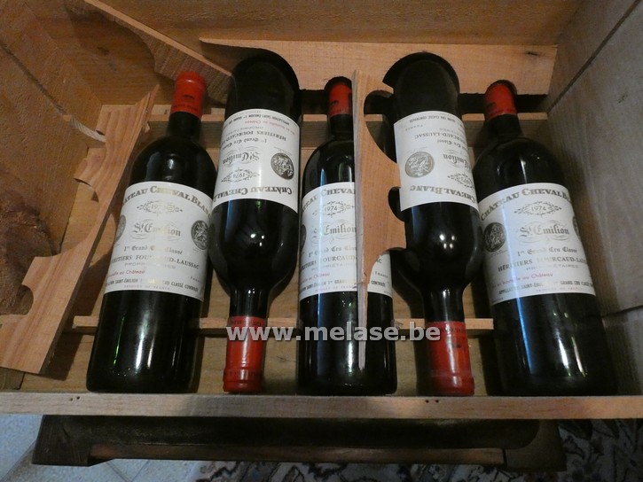 Rode wijn "Chateau Cheval Blanc"